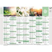 Lot de 10 Calendrier 2025 BANQUE 18X13,5 Equology par 10 - Image principale
