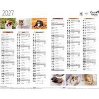 Lot de 10 Calendrier 2025 FANTAISIE 27X21 animaux par 10 - Image 2