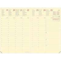 Agenda 2025 AFFAIRES Prestige Silk noir Elast Semainier - Image 2
