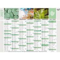 Lot de 10 Calendrier 2025 BANQUE 18X13,5 Equology par 10 - Image 2