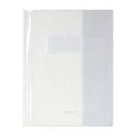 Protège-cahier cristal luxe 22/100e 17x22 cm transparent - Image principale