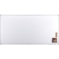 PREMIUM tableau blanc 120x240cm Acier laqué blanc - Image principale