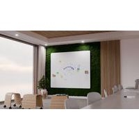 WALL-UP tableau blanc 200x59,5cm Émail blanc - Image 2