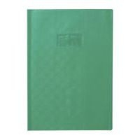Protège-cahier+ Marque-page Grain Madras 22/100e A4 vert (lot de 10) - Image principale