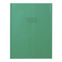 Protège-cahier grain madras 22/100ème 24x32 cm vert - Image principale