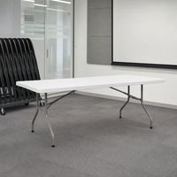 Table pliante 152 X 76 cm PHD Blanc - Image 2