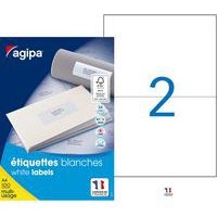 200 Étiquettes adhésives blanches 210 x 148,5 mm - Image 3