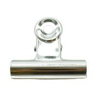 Pince à dessin bulldog 50 mm gris acier nickelé (lot de 12) - Image 2