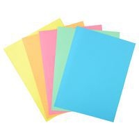 Paquet 50 chemises 1 rabat super 210 g 24 x 32 cm coul ass - Image 2