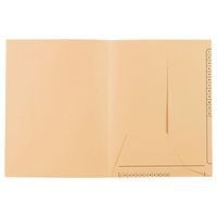 Paquet 25 chemises 2 rabats super 210g 24 x 32 cm coul ass - Image 2