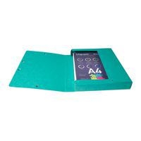 Boite de classement exabox carte lustrée dos 40 mm vert - Image 2