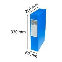 Boite de classement exabox carte lustrée dos 60 mm bleu - Image 5
