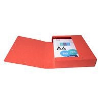 Boite de classement exabox carte lustrée dos 60 mm rouge - Image 4