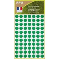 Pochette de 462 pastilles adhésives diamètre 8 mm vert - Image principale