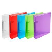 Classeur polypro cristal 23x22cm pour format 17x22cm clrs as - Image principale