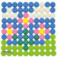 Boîte 1000 boutons à clipser couleurs ass + 10 plateaux - Image 6