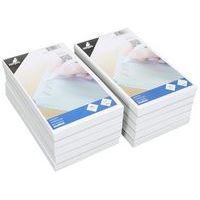 Lot de 10 Blocs feuilles encollées - 200 feuilles 200x120 - Blanc - Image principale