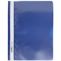 Lot de 25 chemises de présentation à lamelles PP standard A4 Bleu - Image principale