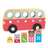 Bus de comptage 1 à 5 en bois - Image 2