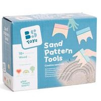 Lot de 3 outils de sable en bois - Image 2