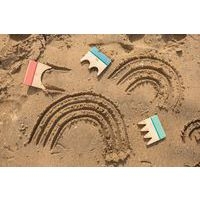 Lot de 3 outils de sable en bois - Image 4