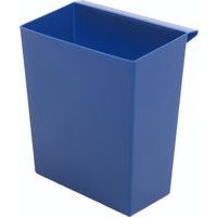 Bac pour poubelle à papier en cône 21L et 27L, Coloris : Bleu - Image 4