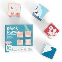 Puzzle de 4 cubes en bois - Image 4