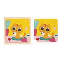 Puzzle en bois 9 pièces - Image 2