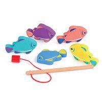 Jeu de pêche à la ligne magnétique de 5 poissons - Image 3