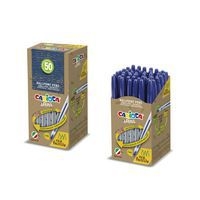 Stylo bille pointe moyenne 1mm Carioca sfera bleu - Image 2