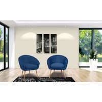 Fauteuil accueil en tissu polyester Armand - MMP - Image 6