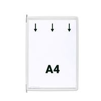 Lot de 10 Pochettes à pivot Tarifold - Housse unique - A4 - Blanc - Image principale