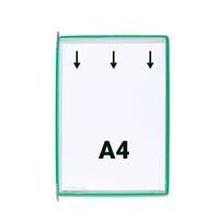 Lot de 10 Pochettes à pivot Tarifold - Housse unique - A4 - Vert - Image principale