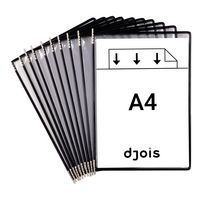 Lot de 10 Pochettes à pivot Tarifold - Housse unique - A4 - Noir - Image 4