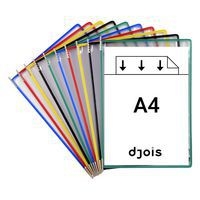 Lot de 10 Pochettes à pivot Tarifold - Housse unique - A4 - Assorti - Image 6