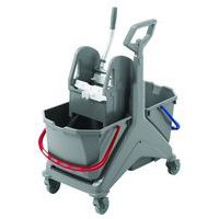 Chariot de lavage Nickita 2x25L et cassette de rangement - TTS - Image 4