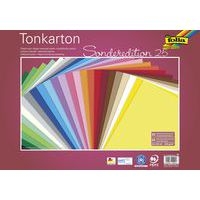 25 cartons à dessin 35 x 50 cm 220g, 25 coloris assortis - Image principale