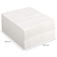 Lot de 40 Chiffons blancs ultra-resistants et absorbants - Jelt - Image 2