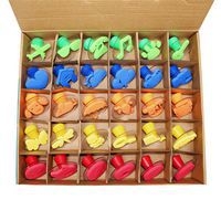 Maxi pack 30 tampons mousse EVA Ø 75 mm - Image principale