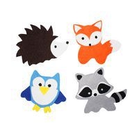 Pochette de 10 coupes feutrine adhésive 45x25 cm - Image 5