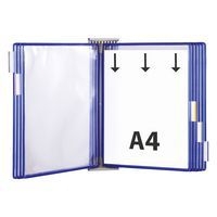 Extension pour support mural Tarifold - Nb de pochettes:10 - Bleu - Image principale