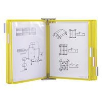 Extension pour support mural Tarifold - Nb de pochettes:10 - Jaune - Image 2