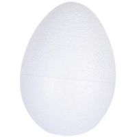 Oeuf polystyrène à décorer 60 x 90 mm (lot de 5 pièces) - Image 2