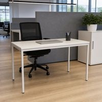 Bureau droit Base-Line, Largeur hors tout : 120 cm - Image 2