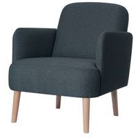 Fauteuil Duncan pied hêtre revêtement tissu poyester Paperflow - Image 2