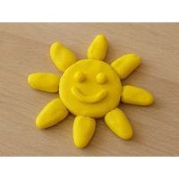 Pain de 350 g de “ Patplume “ Giotto - jaune - Image 3