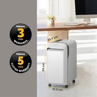 Destructeur de document LX 221 - Coupe Micro P5 - Fellowes - Image 2