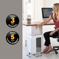 Destructeur de document LX 201 - Coupe Micro P5 - Fellowes - Image 2