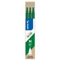 Recharge FriXion ball Pilot 0.7 mm (Set de 3) - vert - Image principale