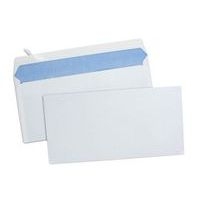 Boîte de 500 enveloppes blanches autocollantes siligom 80gr 110X220mm DL - Image principale